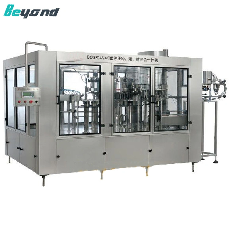 High Quality Complete Carbonated Soda Water Production Filling Packing Line