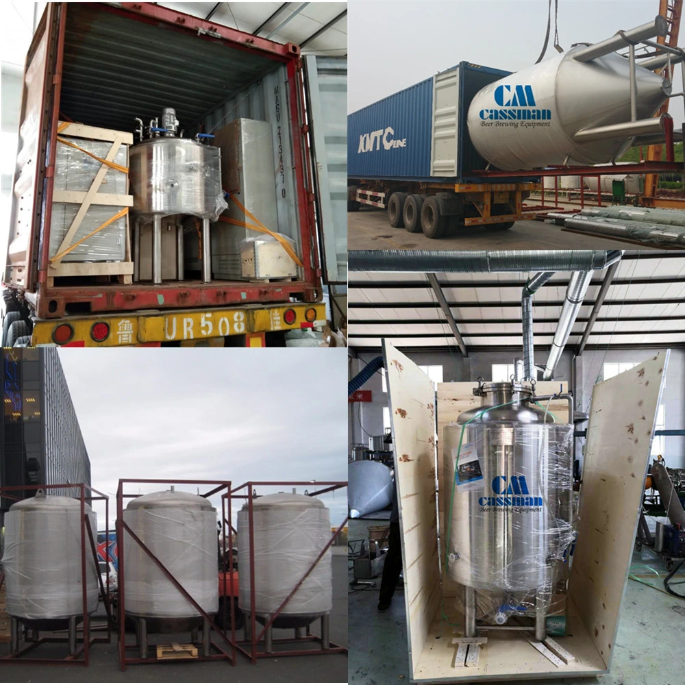 3 Vessels Stainless Steel 1000L Micro Craft Beer Brewing Equipment From Cassman