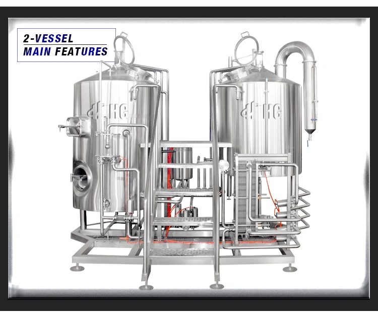 United States Beer Brewery Equipment Copper 500L