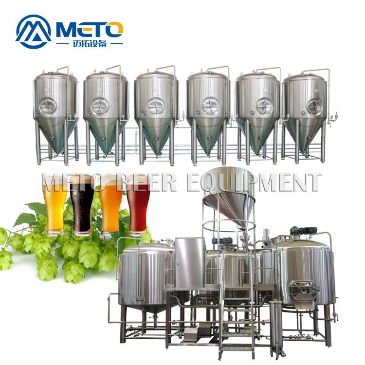 1000L- 2000L Complete Commercial Brewpub Copper Nano Medium Micro Beer Brewery Brewing Equipment