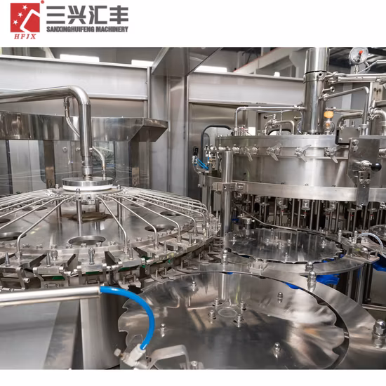 2000 to 20000bph High Speed Automatic 3 in 1 Carbonated Beverage Soda Mineral Water Pure Water Juice Tea Bottling Machine Poduction Line Drink Filling Machine